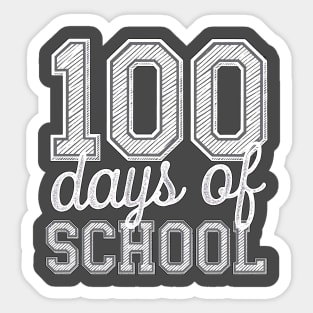 100-Days-Of-School Sticker